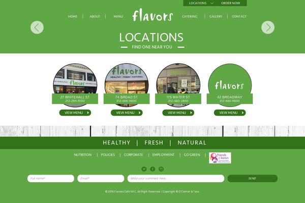 flavorsnyc.com site used Flavors