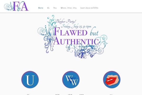 flawedbutauthentic.com site used Twentyseventeen-leoblooms