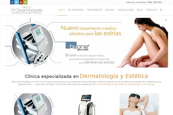 Enfold theme site design template sample