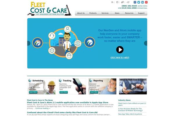 fleetcostcare.com site used Fcc-custom