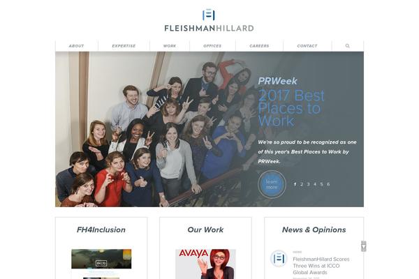 fleishmanhillard theme websites examples