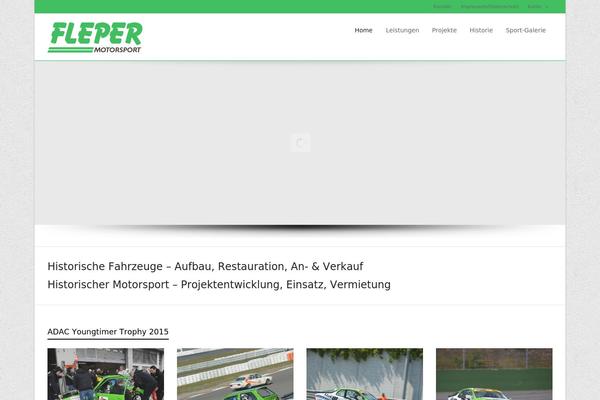 Flexform theme site design template sample