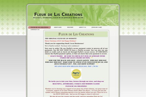 fleurdeliscreations.com site used Fdl