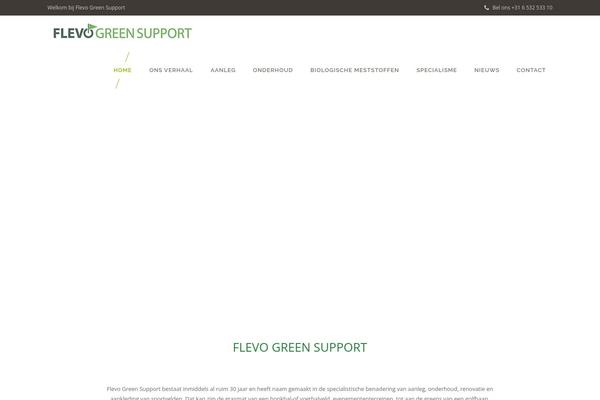 flevogreensupport.nl site used Ecomanic
