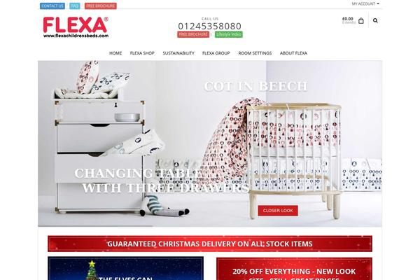 flexachildrensbeds.com site used Sellegance