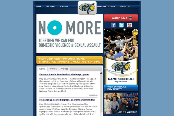 flexbasketball.com site used Bloomingtondriveflex2