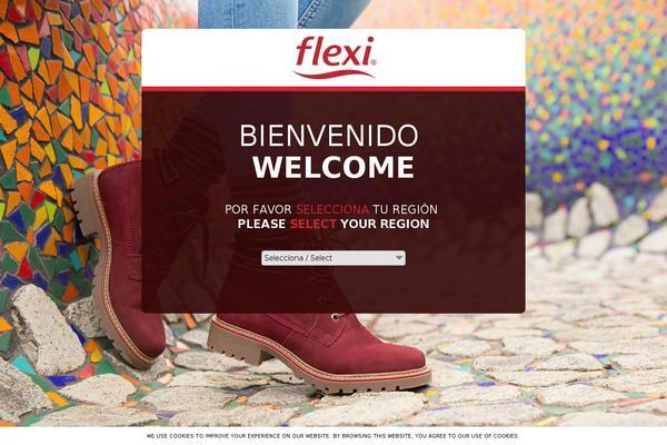 flexi.shoes site used Flexi-country