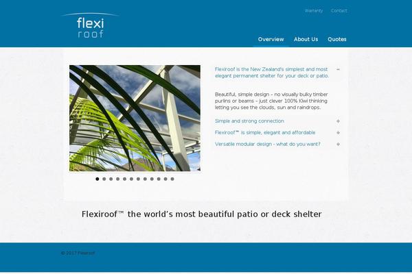 flexiroof.co.nz site used Vanilla-1-3