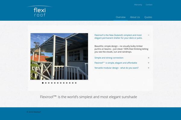 flexiroof.com site used Vanilla-1-3