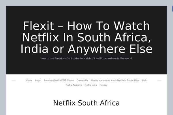 flexitsouthafrica.com site used Qwerty