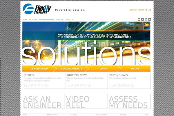 flexity.com site used Flexity