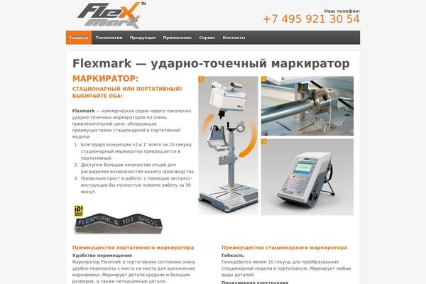 Responsive theme site design template sample
