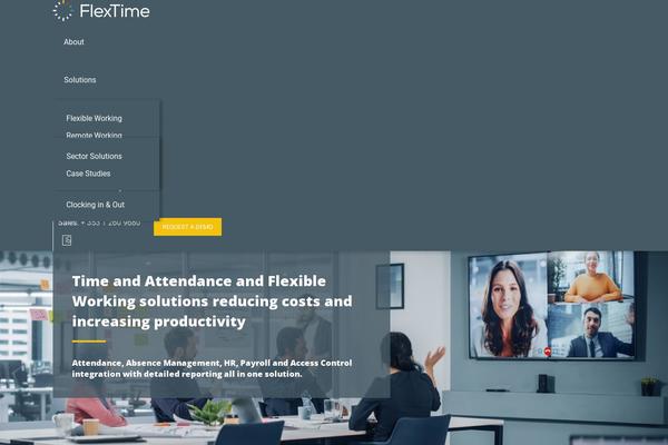 flextime.ie site used Flextime