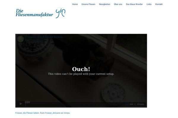 Twenty Ten theme site design template sample