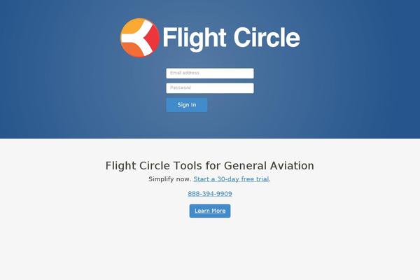 flightcircle.com site used Flightcircle