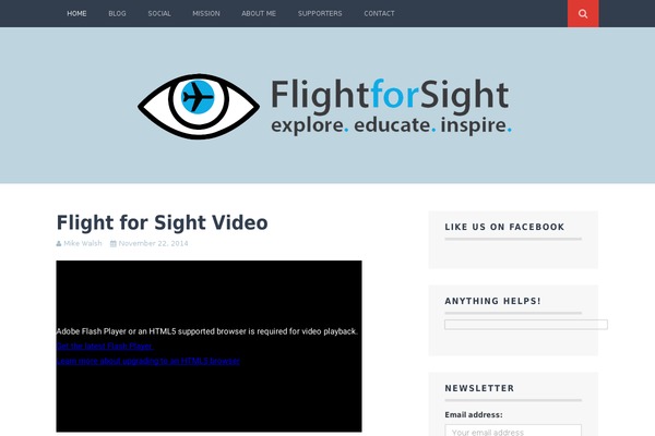 flightforsight.co site used Flato