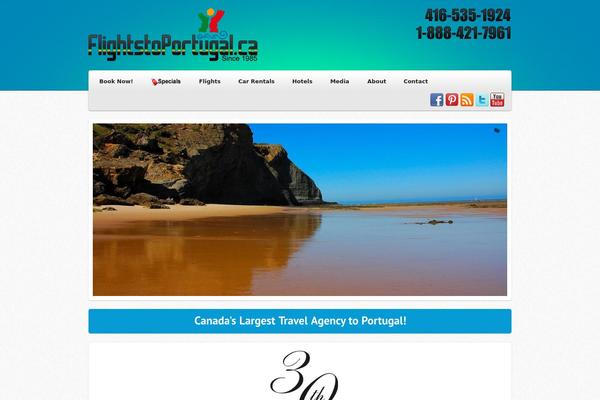 flightstoportugal.ca site used Paradise2