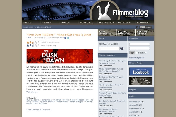 flimmerblog.de site used Flimmerkatie