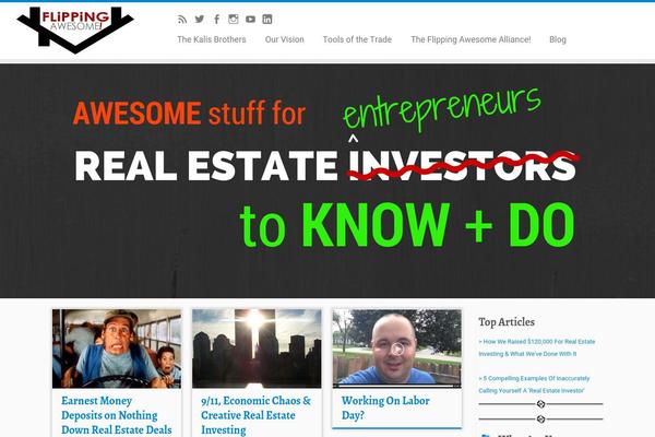 Customizr theme site design template sample