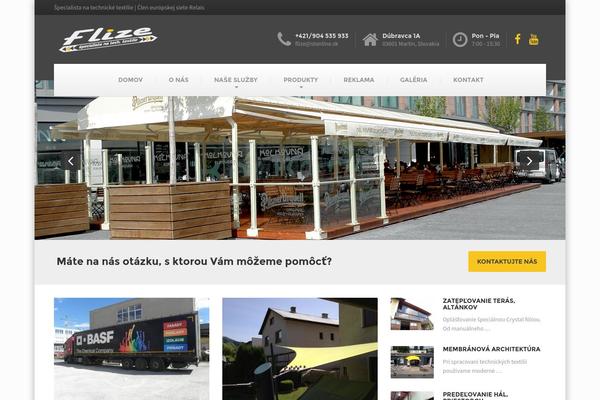 flize.sk site used BuildPress