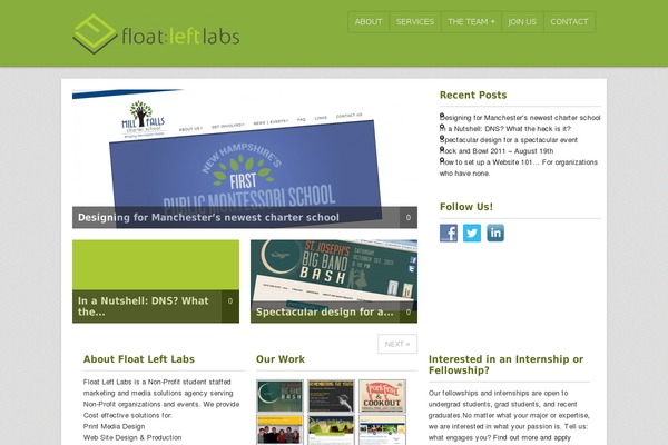 floatleftlabs.org site used Gullu