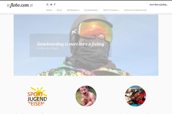 Customizr theme site design template sample