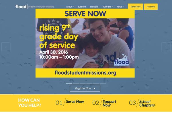 floodstudentmissions.org site used Prelude Lite