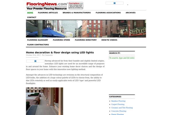 flooringnews.com site used Cutline-3-column-right-11