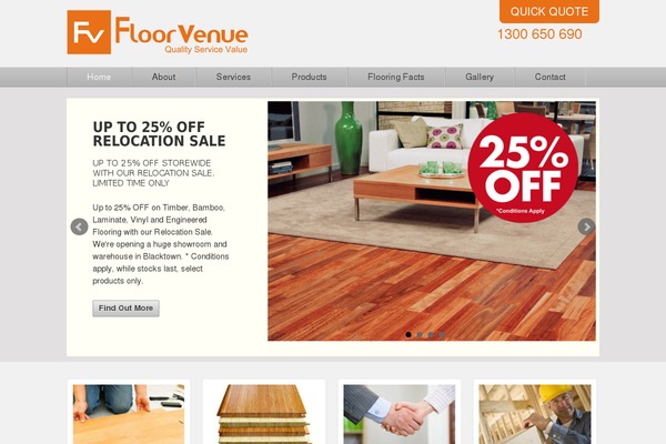 floorvenue.com.au site used Deepdesigner