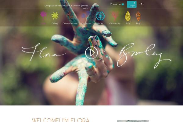 florabowley.com site used The7