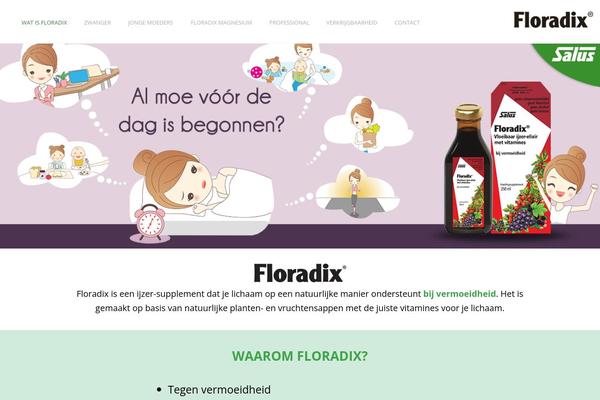 floradix.nl site used Jupiter Child