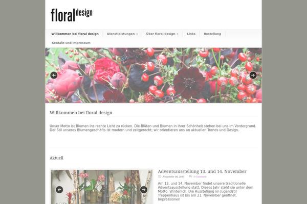 floral-design.ch site used Divi Child