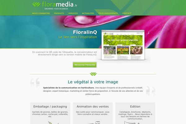 floramedia.fr site used Floramedia