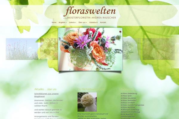 floraswelten.at site used Envisioned