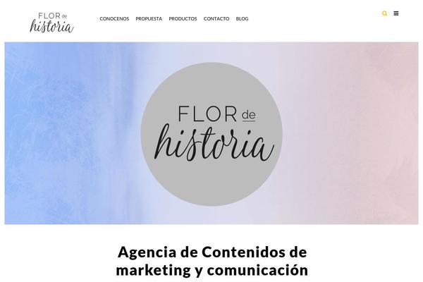 flordehistoria.com site used Wp-bolina