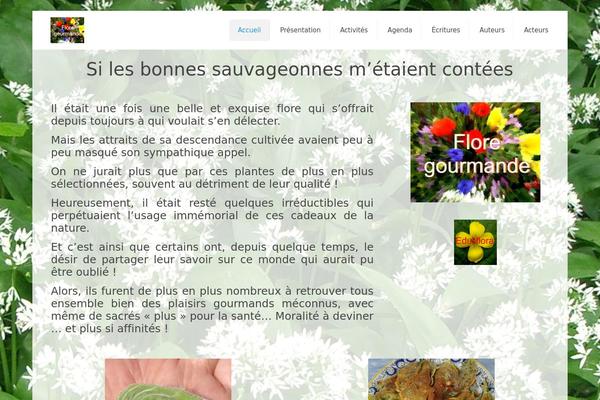 floregourmande.org site used Guiy