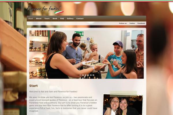 Responsive theme site design template sample