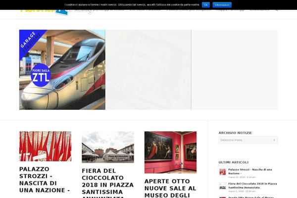 Enfold theme site design template sample