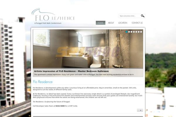 floresidences.com site used Cleverbishan