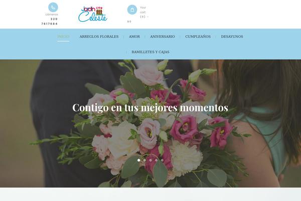 Flowers-boutique theme site design template sample