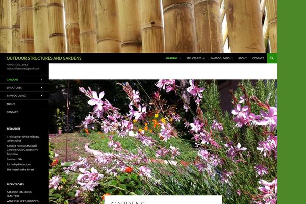 Twenty Fourteen theme site design template sample