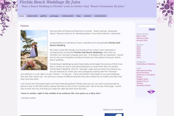Purple Pastels theme site design template sample