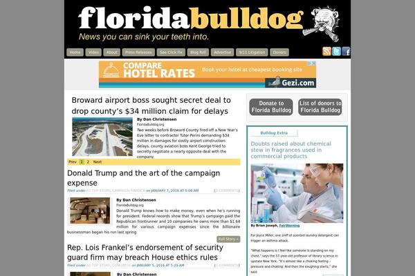 floridabulldog.org site used Newsroom