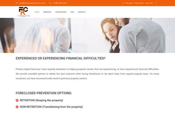 Finoptis theme site design template sample