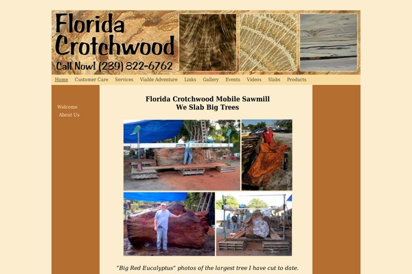floridacrotchwood.com site used Childishly-simple-child