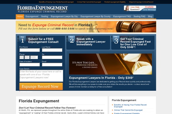 floridaexpungement.org site used Chad_theme