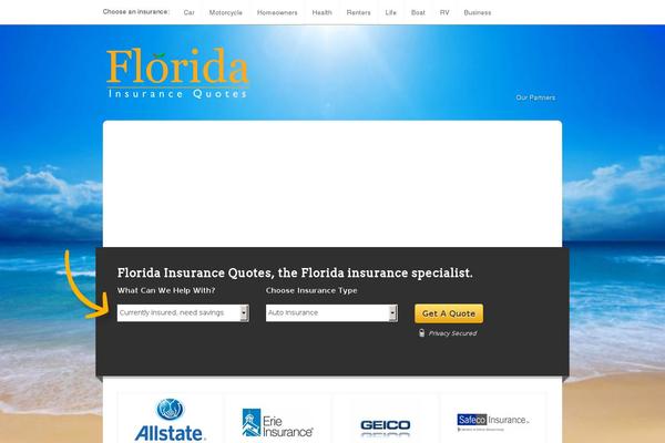 floridainsurancequotes.net site used Florida-insurance-quotes-theme