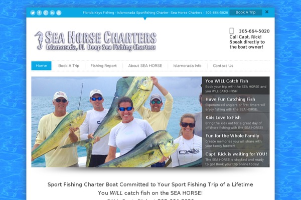floridakeysfishing-charters.com site used InfoWay