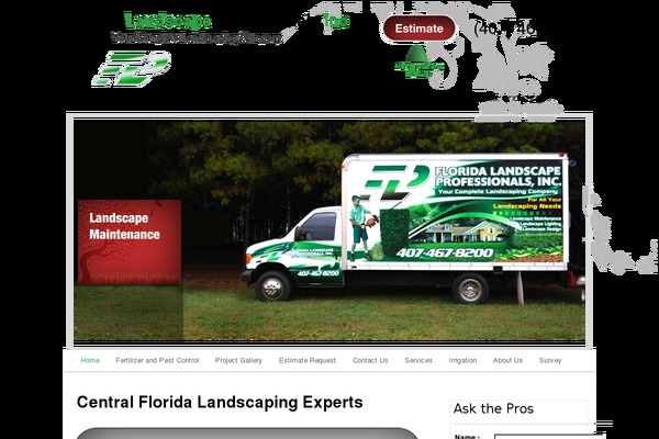 floridalandscapepros.com site used Customblank2011