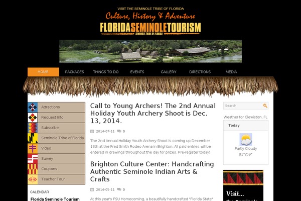 floridaseminoletourism.com site used Zenfinite